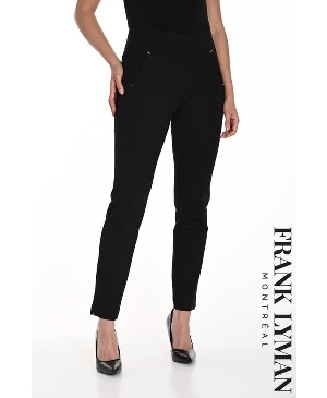 FRANK LYMAN Pantalon pull-on jambe fuseau et fausses poches