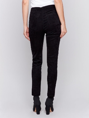 CHARLIE B Pantalon jogger de velours côtelé