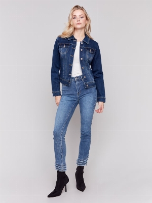 CHARLIE B Veste en jean extensible