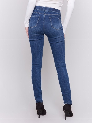 CHARLIE B Jean pull-on