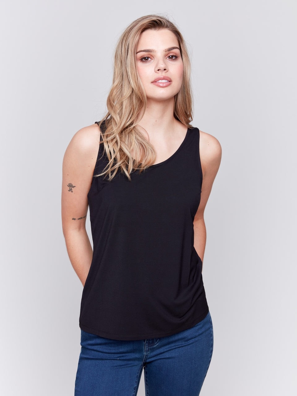 CHARLIE B Camisole de base réversible