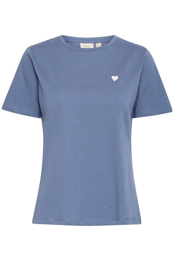 FRANSA T-shirt indigo