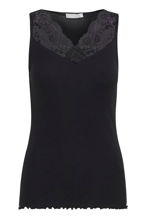 FRANSA CAMISOLE AVEC DENTELLE C- NOIR