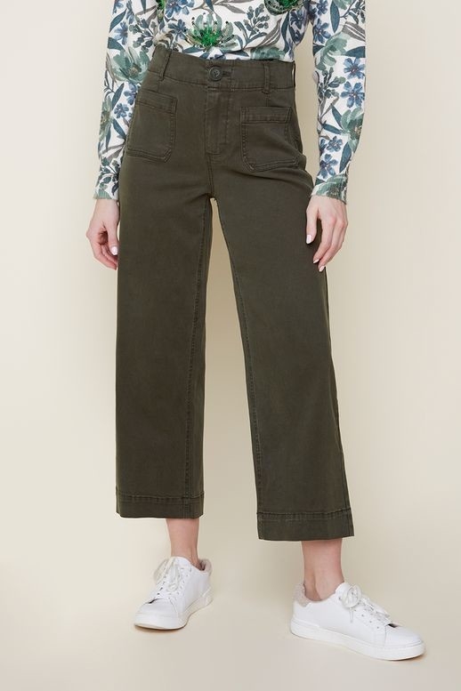 RENUAR Pantalon tissu Tencel