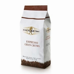 MISCELAD'ORO Café espresso Gran Crema en grain 1kg