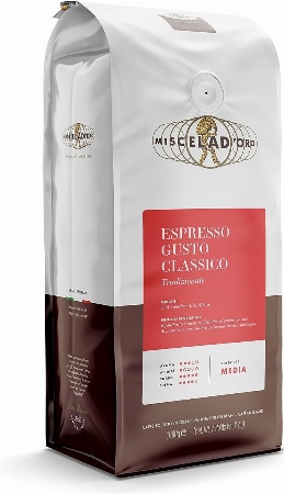 MISCELAD'ORO Café Espresso Gusto Classico en grains  1KG