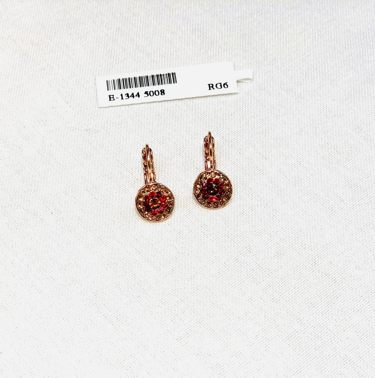 MARIANA Boucles d'oreillle sur or rose