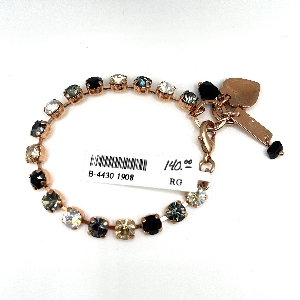 MARIANA Bracelet sur or rose accompagnateur de taille moyenne