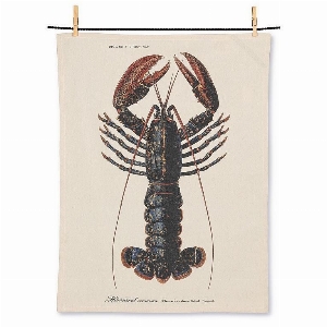 ABBOTT Linge à vaisselle imprimé: Homard