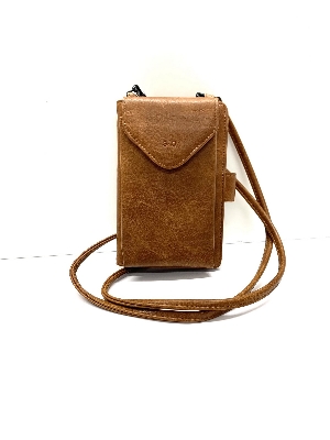 SQ Petit sac porte-feuille combiné C-Tan