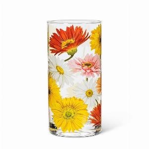 ABBOTT Verre de type Highball Thème: Gerberas et Marguerites