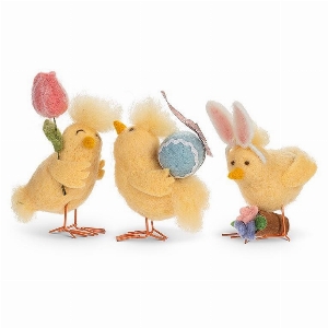 ABBOTT Petit poussin de Pâques C-Jaune multi