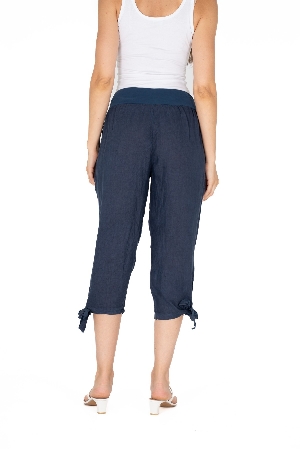 M ITALY Capri pull on à jambes droites C-Marine Taille XL