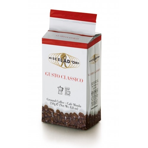 MISCELLAD'ORO Café Gusto Classico moulu 250g