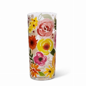 ABBOTT Verre Highball  Thème : Fiesta de fleurs