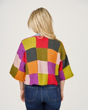 SHANNON PASSERO Positano cardigan multi